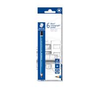 Staedtler Mars Lumograph Jumbo 100J - crayon Graphite Gros Module 8B | Diamètre de mine de 5,3 mm, mine résistante à la rupture - pour l'esquisse, artistes - Réf. 100J-8B