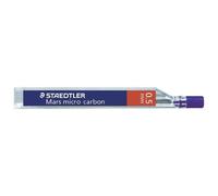 Staedtler Recharges pour porte-mine 250 05-3H Noir Lot de 12