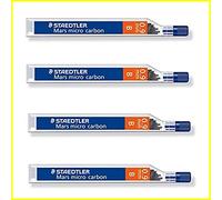 Mines - STAEDTLER - Mars micro carbon - 0,9 mm - Graduation B - 12 unités