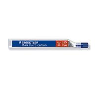 Staedtler - Mars Micro Carbon 250 - 1 tube de 12 dérivations Graphite 0,5 mm 3H