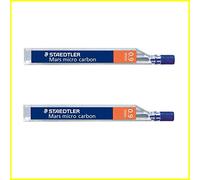 Staedtler - Mars micro carbon 250 - Lot de 2 tubes de 12 mines de crayon de 0,9 mm (24 mines) - HB