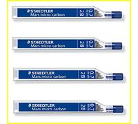 Staedtler – Boîte à mines Mars Micro Carbon – 0,7 mm – 2B – 12 pièces