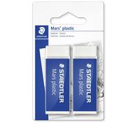 Staedtler Mars Plastic 526 50 Gomme À Effacer 2 Pièces