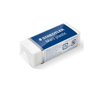 Staedtler - Mars Plastic 526 53 - Gomme Blanche sans Latex 40 x 19 x 13 mm
