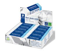 Staedtler Mars Plastic combi Gomme à effacer Lot de 20