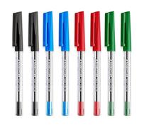 STAEDTLER Medium 0.5mm 430 M Stick Ballpoint Pens Writing Pen Smooth (Multicolor)