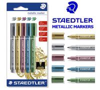 Staedtler Métallique Marqueur Stylos - Ensemble De 5 8323-S BK5