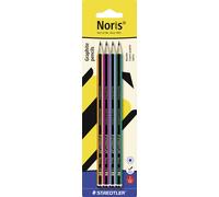 Staedtler Noris® 120 120-S BK4 Set de crayons à papier Dureté: 2B, B, HB, H, 2H 4 pc(s)