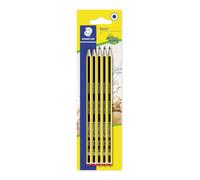 Staedtler Noris 120 Crayons - HB, lot de 5, hexagonal | Crayon HB hexagonal résistant à la casse, surface antidérapante - bois recyclé, PEFC - Art.-Nr. 120-2 BK5D