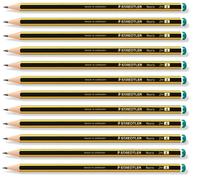 Staedtler Noris 2H Crayons de Dessin École Break Résistant Câble Paquet 12 x 3
