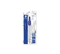 Staedtler Noris 550, Compas scolaire de précision pour l'école, Étui blister avec étui de mine, 550 50 BK