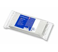 STAEDTLER Noris 8421 Pâte à modeler - blanche, 1000 g | Plasticine malléable qui garde sa forme - idéale pour l’école & la maternelle - Art.-Nr. 8421-0