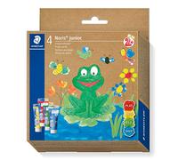 Autres jeux créatifs STAEDTLER Noris Club 8801 - Peinture au doigt - rouge, bleu, vert, jaune - 100 ml (pack de 4)