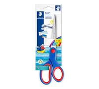 Staedtler - Noris 965 - Blister 1 Paire Ciseaux à Lame 21 cm Bouts Pointus - 965 21 NBK Bleu