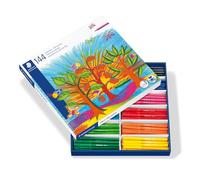 Staedtler - Noris Club 325 - Classpack Carton 144 Feutres Coloriage Pointe Moyenne 1 mm Assortis