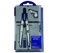 Compas scolaire - STAEDTLER - Noris Club 550 01 - 156 mm - Réglage rapide - Pliable