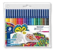 Staedtler 326 Noris Club Fibre Incliné Feutres Portefeuille De 20