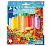Staedtler - Noris Club - Pack de 24 Craies pastels à l'huile jumbo - Assortis