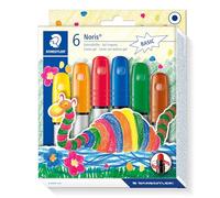 EBERHARD FABER - crayon gel, étui de 6 en carton tendre, couleures brillantes contenu: 6 pièces, trié dans les couleurs: jaune, orange, rouge, violet, bleu, vert Bleu G