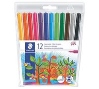 Staedtler - Noris Club - Pochette de 12 Feutres de coloriage - Assortis