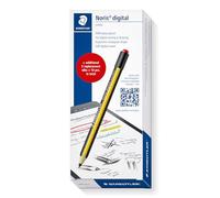 STAEDTLER Noris Digital Jumbo 180J 22 EMR Lot de 1 Stylet avec Gomme numérique pour écriture, Dessin et Gommage numériques sur écrans tactiles EMR + 5 Pointes de Rechange 180J 22-1X