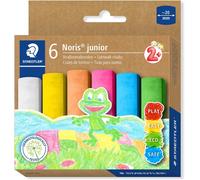 Staedtler Noris Junior 6 Craies De Trottoir Assorties Etui Carton 2365 C6