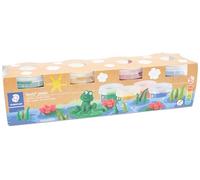 STAEDTLER Noris junior 8134 Pâte à modeler enfant - 4 pots x 130 g