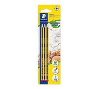 STAEDTLER Noris Lot de 3 crayons graphite HB Degré HB 121-2BK3DA