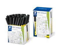 STAEDTLER Noris Lot de 50 stylos à pointe fine Noir Largeur de trait 0,6 mm