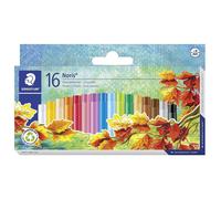 Staedtler Noris Pastels à l'huile 16 pièces Couleurs brillantes résistantes à l'eau