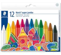 STAEDTLER Noris super jumbo 226 Crayons de cire - 14 mm - 12 pièces