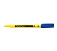 Staedtler - Noris writing pen 307 - Lot de 50 feutres pointe 0,6 mm - Bleu - En plastique 97% recyclé - 307-3 CT50