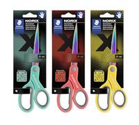 STAEDTLER Norix 965 21X BK Ciseaux universels, haute performance de coupe, carte en carton avec 1 paire de ciseaux de bricolage 21 cm