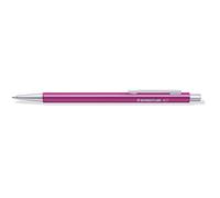 Staedtler Organizer Pen, Porte-Mine Rose De Haute Qualité En Aluminium, Recharge Grande Capacité, Mine Fine Hb Marsmicro De .7 Mm, Avec Embout Gomme, 9Pop4237