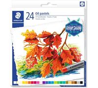 Staedtler Pastels à l'huile 2420 Multicolore 24 pièces