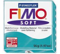 STAEDTLER Pâte à modeler à cuire Fimo Soft bloc 56 g menthe