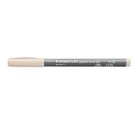 Staedtler - PIGMENT ART - Brush 371 - Feutre - Pointe pinceau - Couleur sable clair - Lot de 10-371-407