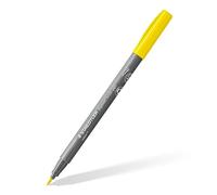 STAEDTLER - Pigment Art - Pigment brush 371 - Feutre pointe pinceau jaune - 371-1