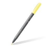 STAEDTLER - Pigment Art - Pigment brush 371 - Feutre pointe pinceau jaune pastel - 371-105