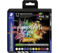 Staedtler pigment brush pen Nature Colour 371 C12-3 Stylo feutre fin coloré, naturel 12 pc(s)