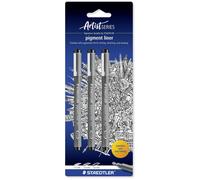 Staedtler Pigment Liner 308 Stylo Fin 3 Pièces