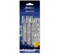 Staedtler Pigment Liner 308 Stylo Fin 3 Pièces