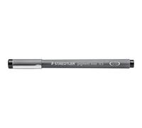 Staedtler pigment liner fineliner technical drawing pen black ink 0.5mm 1 count
