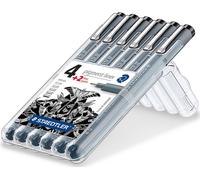 STAEDTLER Pigmentliner noir 4+2 Etui