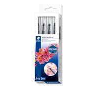 Staedtler Pinceaux à réservoir d'eau pour aquarelle Transparent G