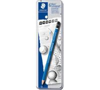 STAEDTLER Porte-mines Mars Lumograph Étui de 6 pièces en métal