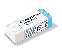 Staedtler Gomme Rasoplast Combi 526 BT – blanche et bleue sans latex 43×19×13 mm