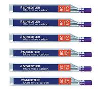 Staedtler Etui De 12 Mines 0,5 Mm Polycarbone Haute Qualité 2b Marsmicro