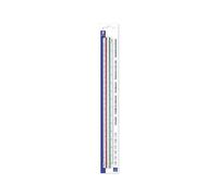 STAEDTLER Règle triangulaire Mars 561 98 1BK blanc en plastique