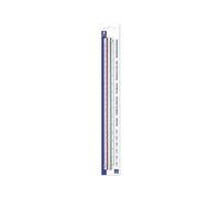 STAEDTLER Règle triangulaire Mars 561 98 4BK blanc en plastique
